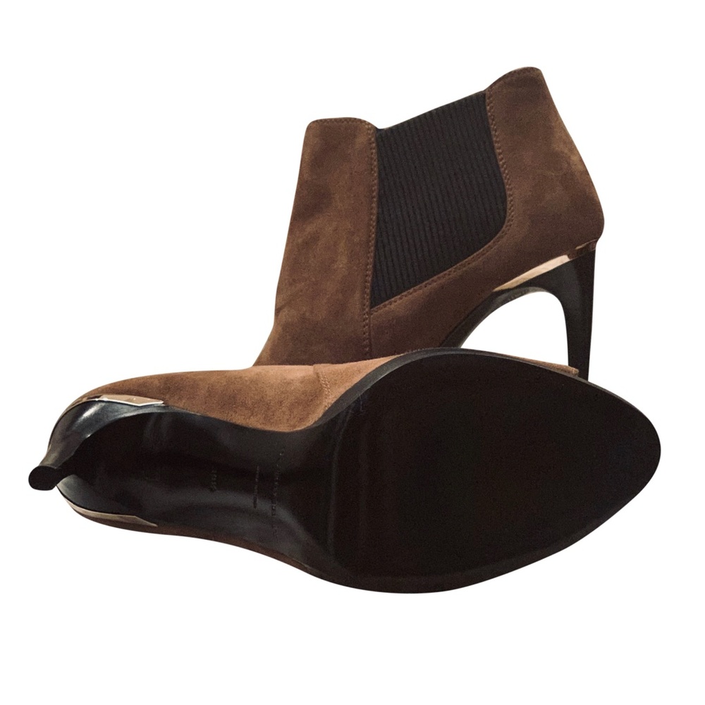 New Burberry Harbourne Open-Toe High Heel Bootie - Picture 4 of 9
